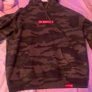 Camouflage The marathon hoodie